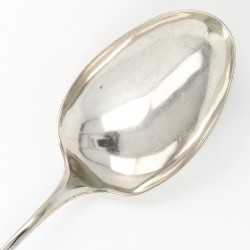 Opdienlepel, Lucas van Giffen II, Groningen 1791/92, zilver