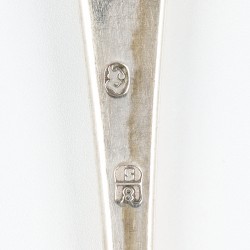 Opdienlepel, Lucas van Giffen II, Groningen 1791/92, zilver