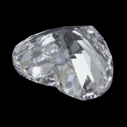0.41 ct. Heart Brilliant GIA certified natural diamond
