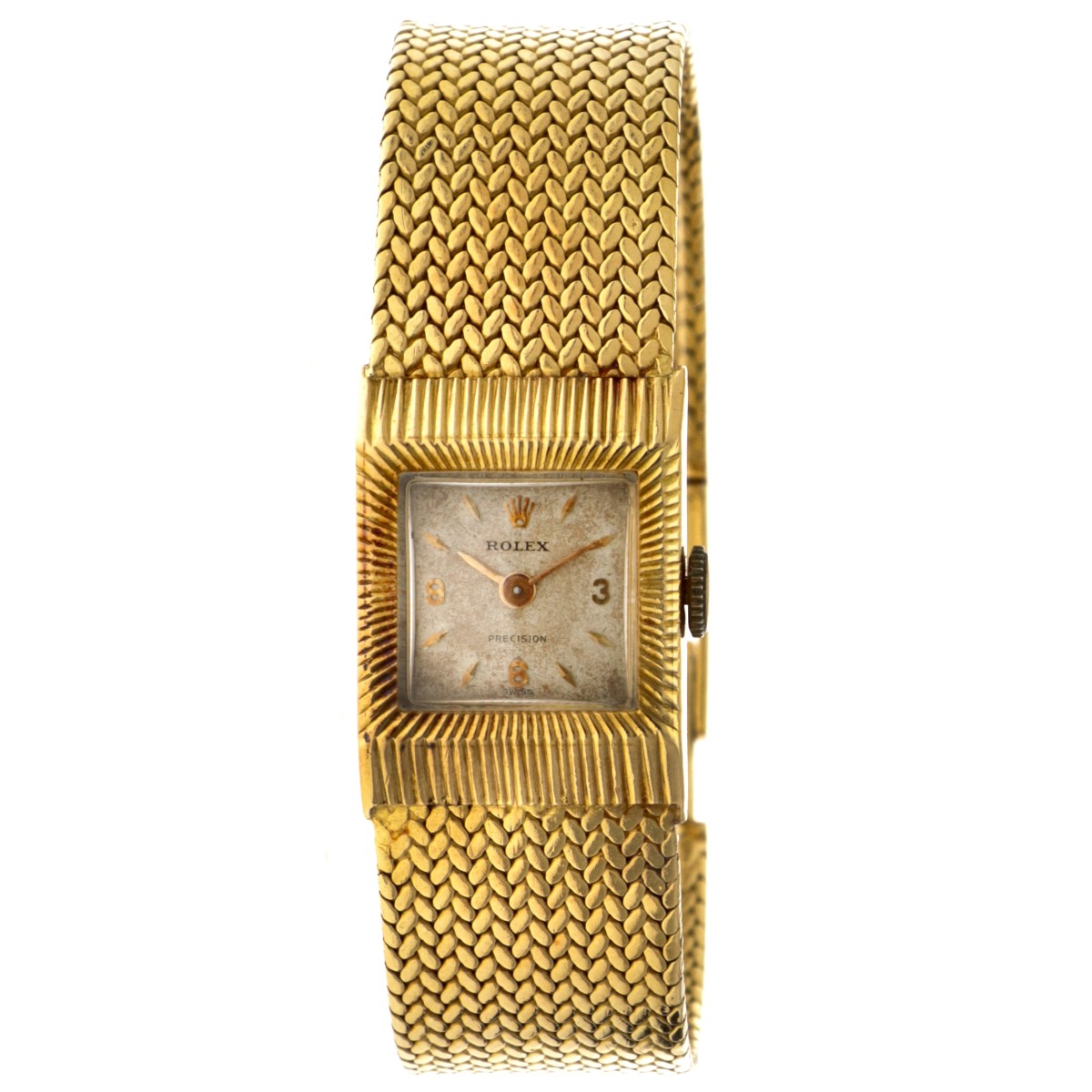 Goudwisselkantoor auction: No Reserve - Rolex Precision 18K. 8790 - Dames horloge - ca. 1954