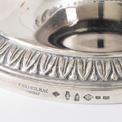 Christofle Cardeilhac koffie- & thee servies, model Fontainebleau (4), Parijs ca. 1970-1980, zilver