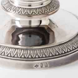 Christofle Cardeilhac koffie- & thee servies, model Fontainebleau (4), Parijs ca. 1970-1980, zilver