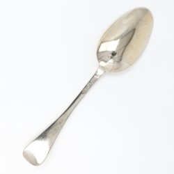 Dinerlepel, Willem Carel van Meurs, Zutphen 1774, zilver