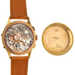 No Reserve - Baume & Mercier Prima Triple Date Chrono 18K. 3902 - Heren horloge