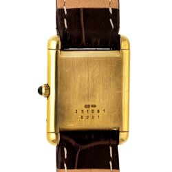 No Reserve - Chopard Tank 18K. 5221 - Dames horloge