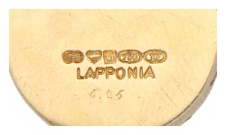 Lapponia 18K collier met hanger door Björn Weckström