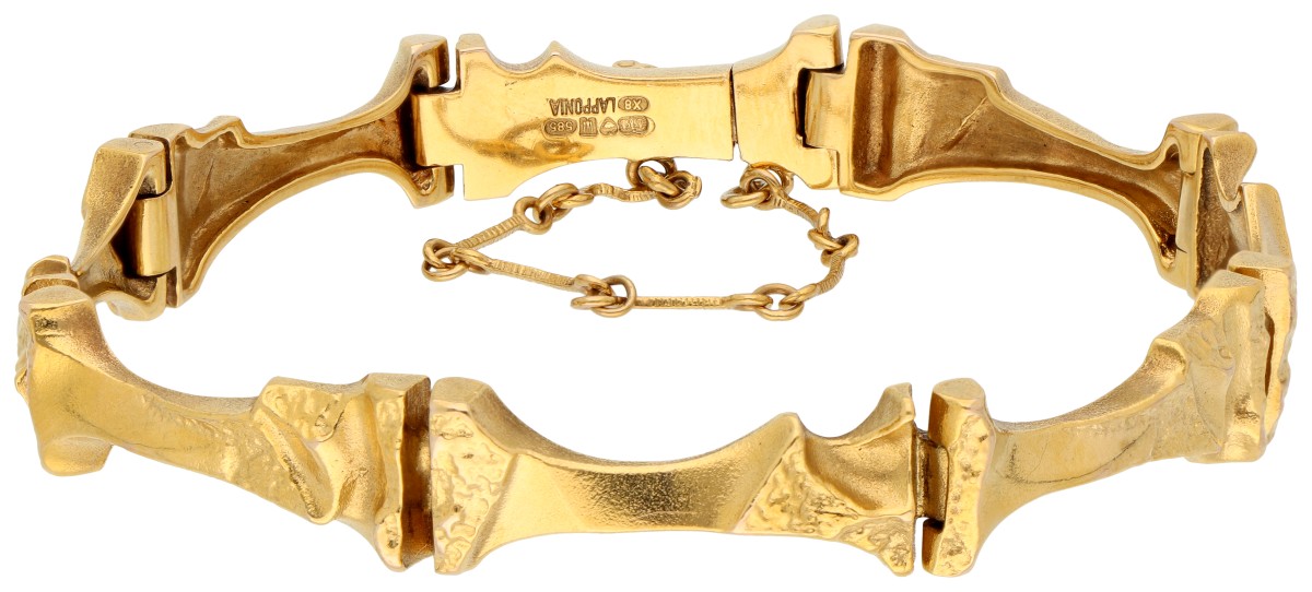 Lapponia 14K geelgouden armband door Björn Weckström
