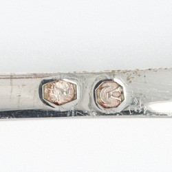 Christa Ehrlich visschep, model 1064, Voorschoten 1937, zilver