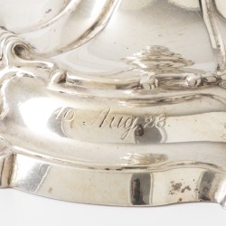 Kandelaars (2), J.M. van Kempen & Zonen, Voorschoten 1906, zilver