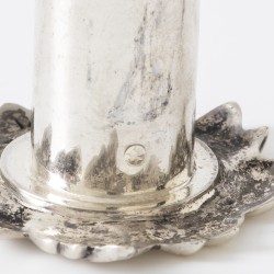 Kandelaars (2), J.M. van Kempen & Zonen, Voorschoten 1906, zilver