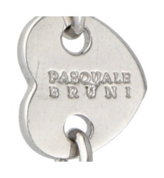 Pasquale Bruni 18K witgouden Amore collier bezet met ca. 0.33 ct. diamant