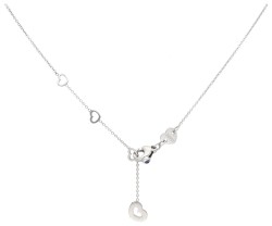 Pasquale Bruni 18K witgouden Amore collier bezet met ca. 0.33 ct. diamant