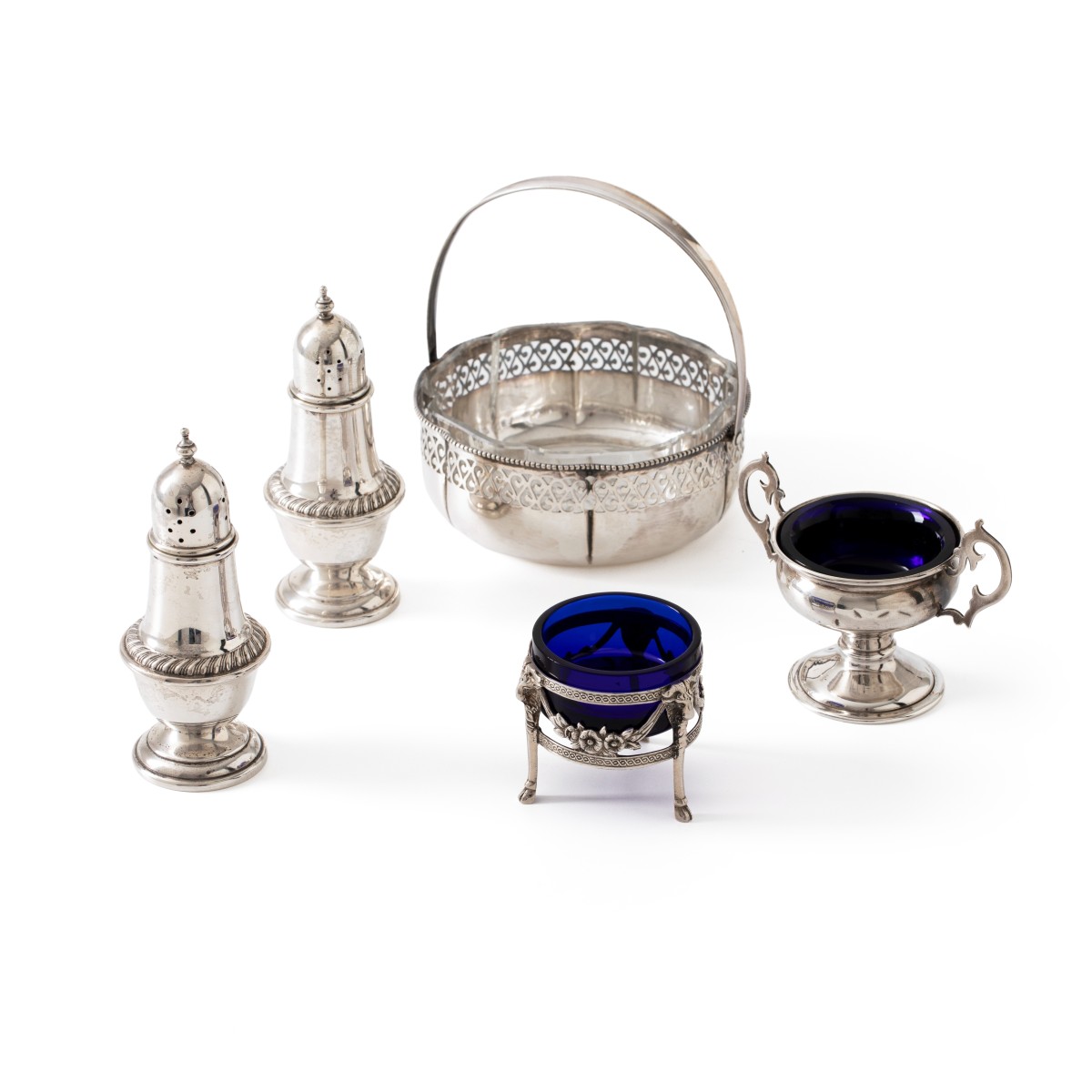 Verzameling zilverwerk (5), Europa 20e eeuw, zilver