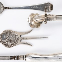 Verzameling zilverwerk (17), Nederland / Verenigd koninkrijk 20e eeuw, zilver