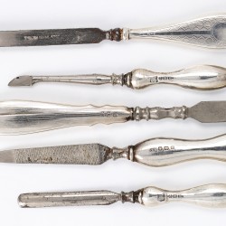 Verzameling zilverwerk (17), Nederland / Verenigd koninkrijk 20e eeuw, zilver