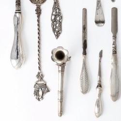Verzameling zilverwerk (17), Nederland / Verenigd koninkrijk 20e eeuw, zilver