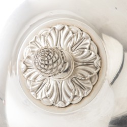 Terrine / dekschaal, Souche père & fils, Parijs 1925-1942, zilver