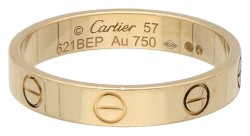 Cartier 18K geelgouden 'Love' ring