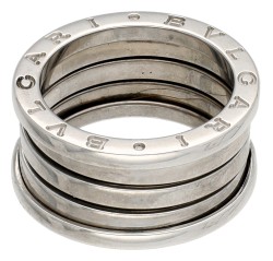 Bvlgari 18K witgouden 'B.zero1' ring