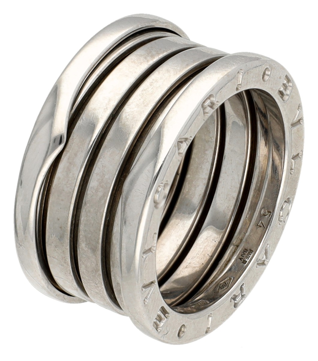 Bvlgari 18K witgouden 'B.zero1' ring