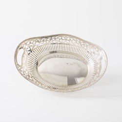 Broodmand, H. Schriek & H. Looren de Jong, Schoonhoven 1948, zilver