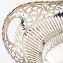 Broodmand, H. Schriek & H. Looren de Jong, Schoonhoven 1948, zilver