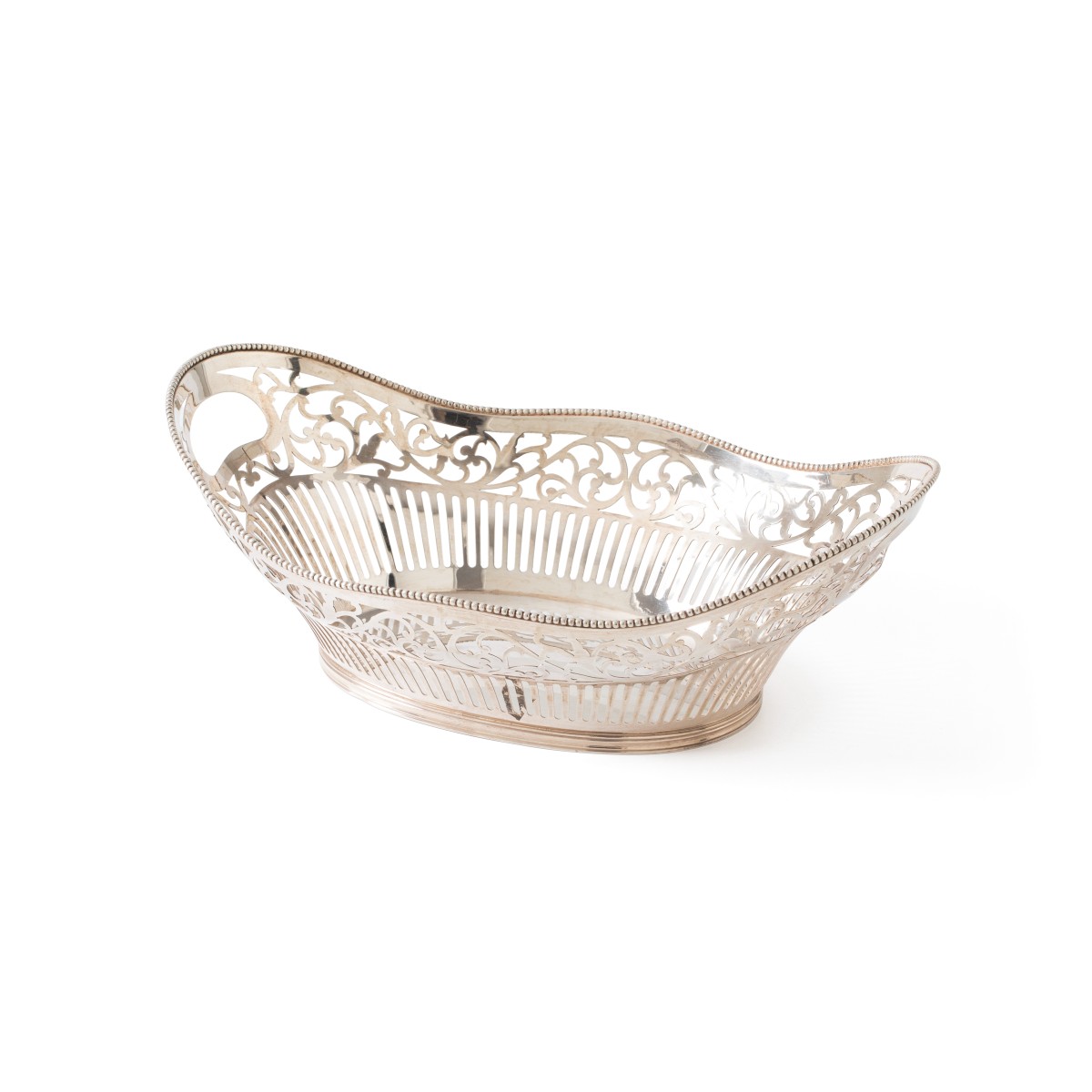 Broodmand, H. Schriek & H. Looren de Jong, Schoonhoven 1948, zilver