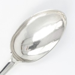 Dinerlepel, Pieter Meeter (1734-1798), Leeuwarden 1780, zilver