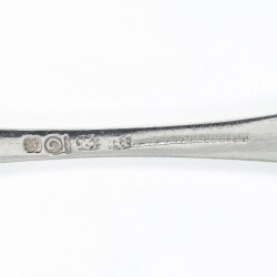 Dinerlepel, Pieter Meeter (1734-1798), Leeuwarden 1780, zilver