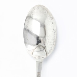 Dinerlepel, Pieter Meeter (1734-1798), Leeuwarden 1780, zilver