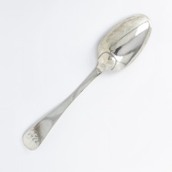 Captain's spoon (kapiteinslepel), Johann Michael Schlieter, Königsberg 1766, zilver