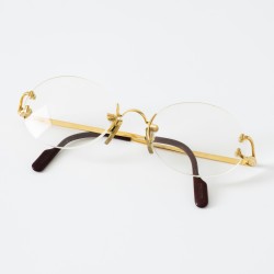 Cartier Scala bril verguld