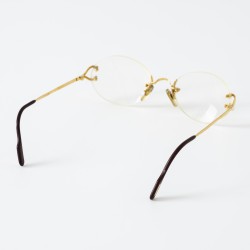 Cartier Scala bril verguld