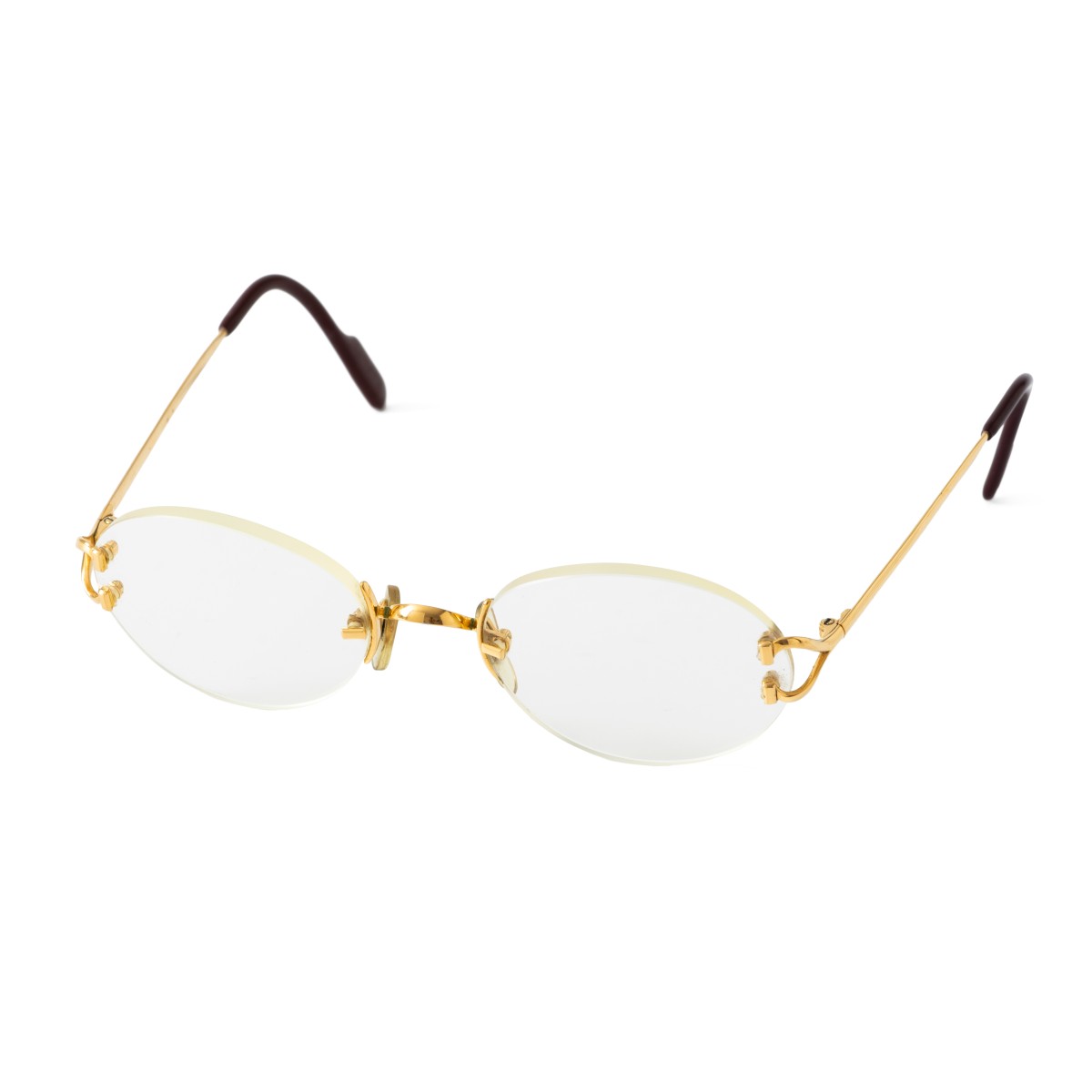 Goudwisselkantoor auction: Cartier Scala bril verguld