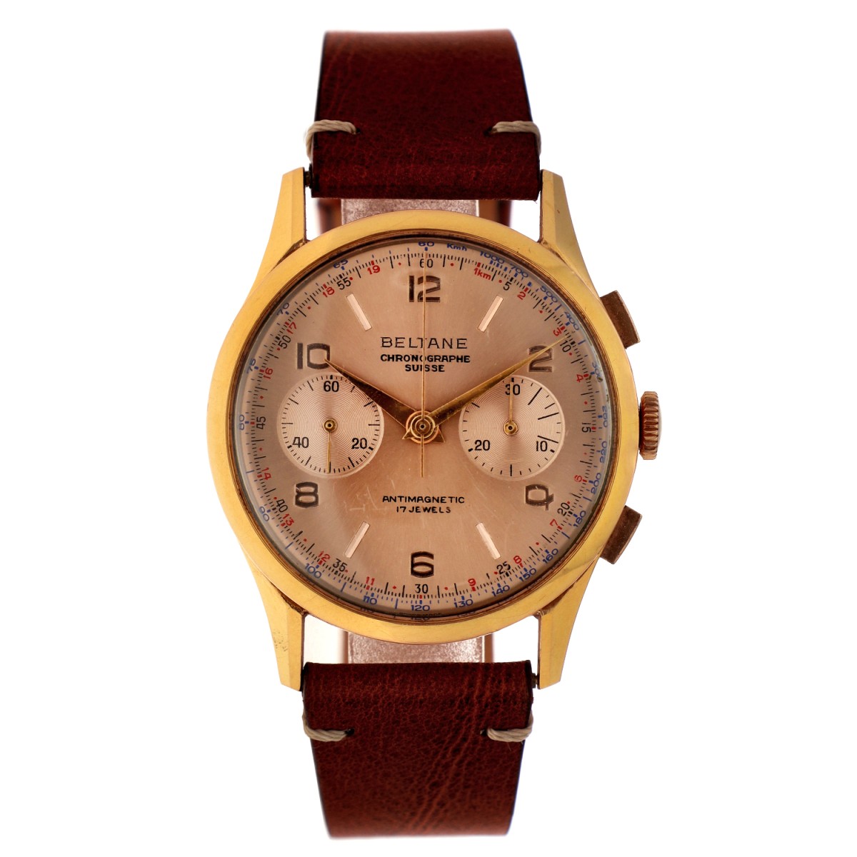 No Reserve - Beltane Chronographe Suisse 18K. - Heren horloge