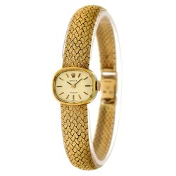 No Reserve - Rolex Vintage Precision 18K. 230J - Dames horloge - ca. 1967