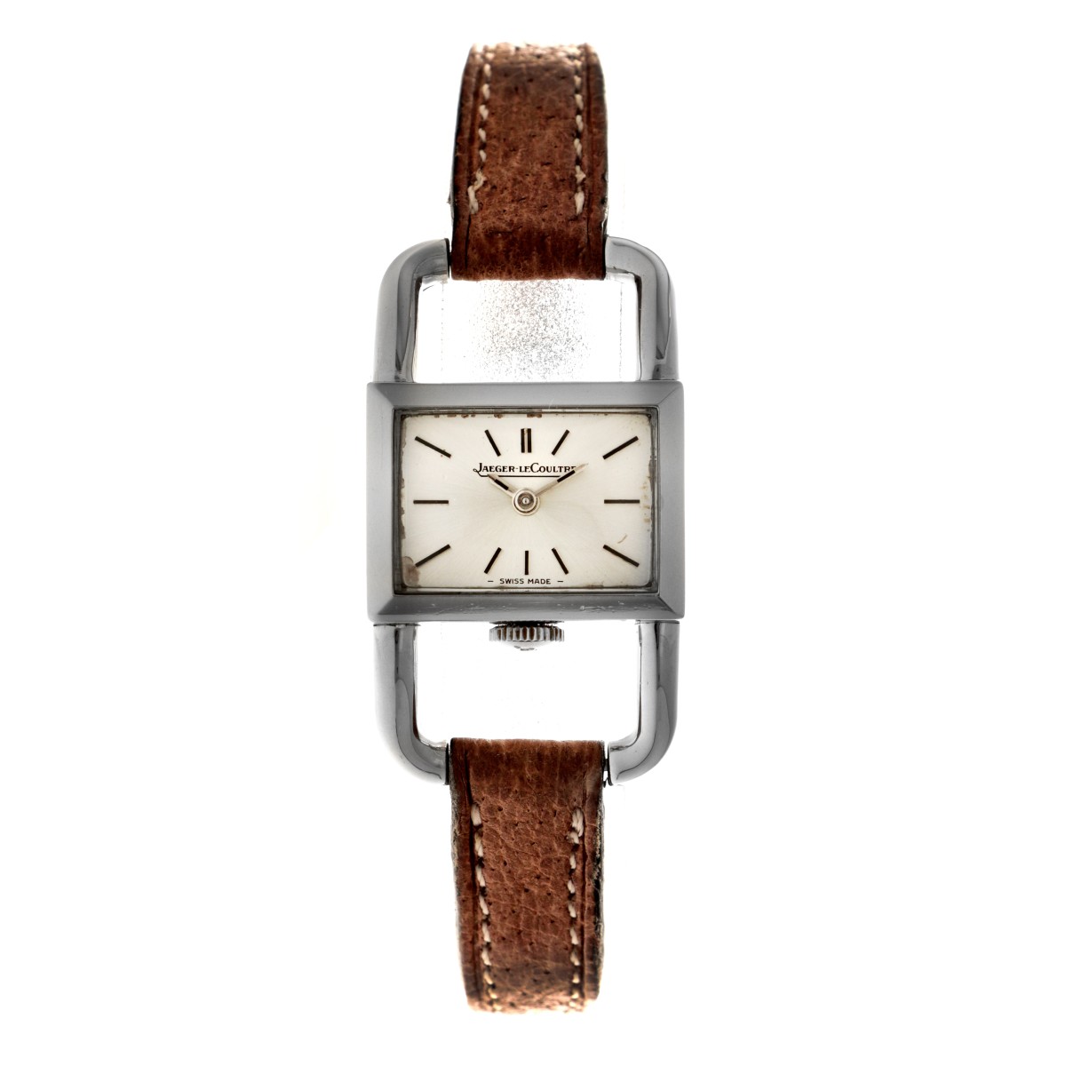No Reserve - Jaeger-LeCoultre Étrier 1670.42 - Dames horloge
