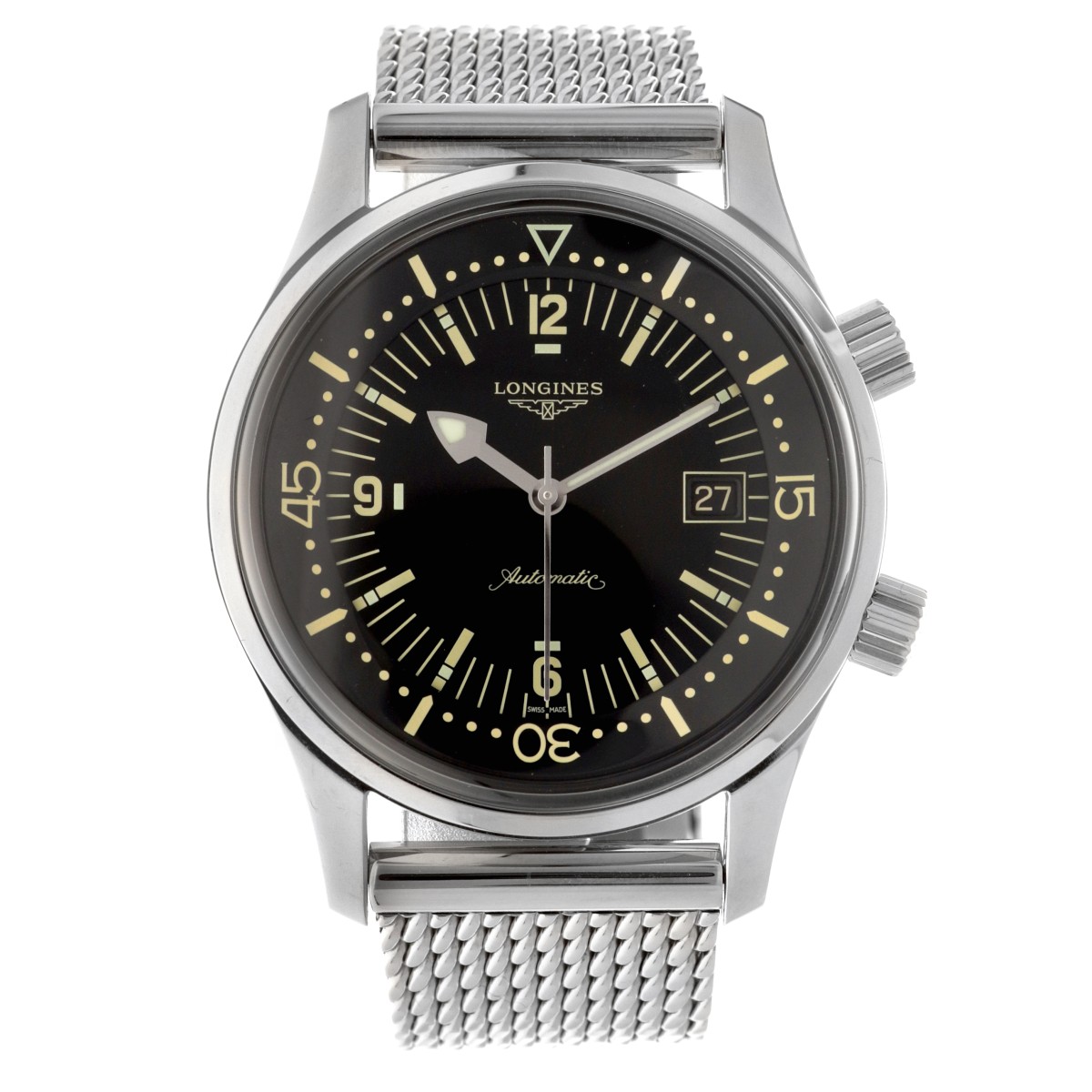 No Reserve - Longines Legend Diver L3.774.4.50.6 - Heren horloge