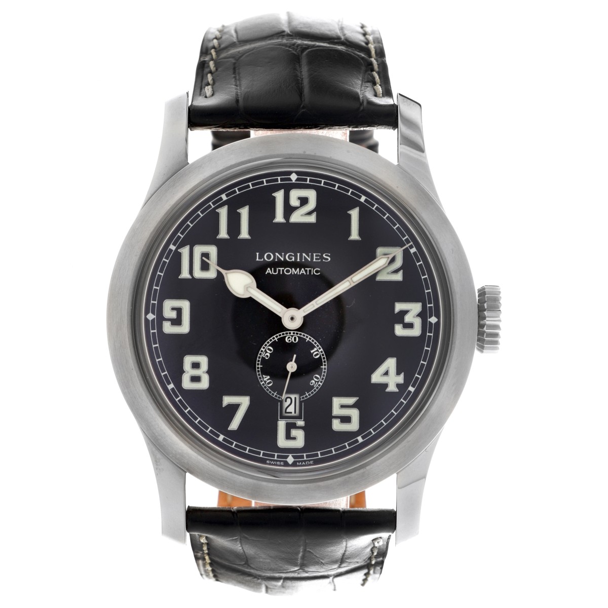 No Reserve - Longines Heritage Military L28114530 - Heren horloge