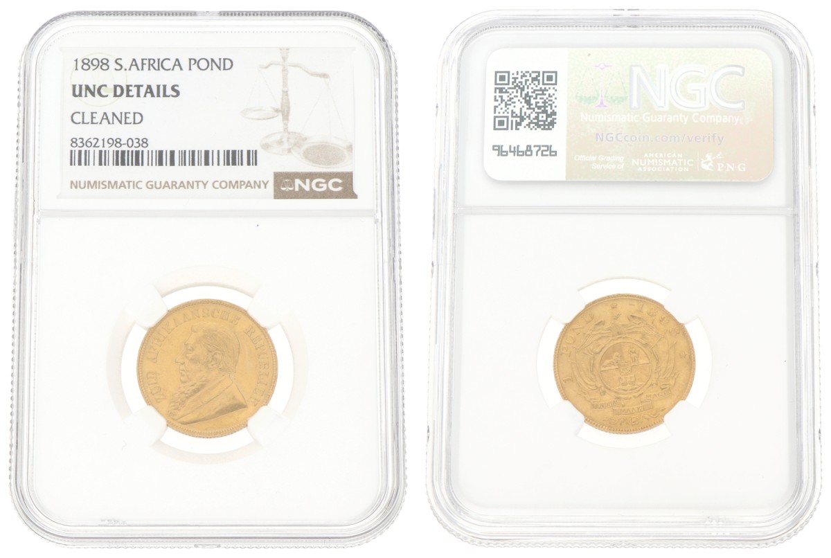 Goudwisselkantoor auction: South-Africa. 1 Pond