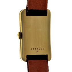 No Reserve - Jaeger-LeCoultre Tank 18K. 6011 - Heren horloge