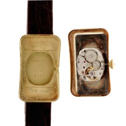 No Reserve - Jaeger-LeCoultre Tank 18K. 6011 - Heren horloge