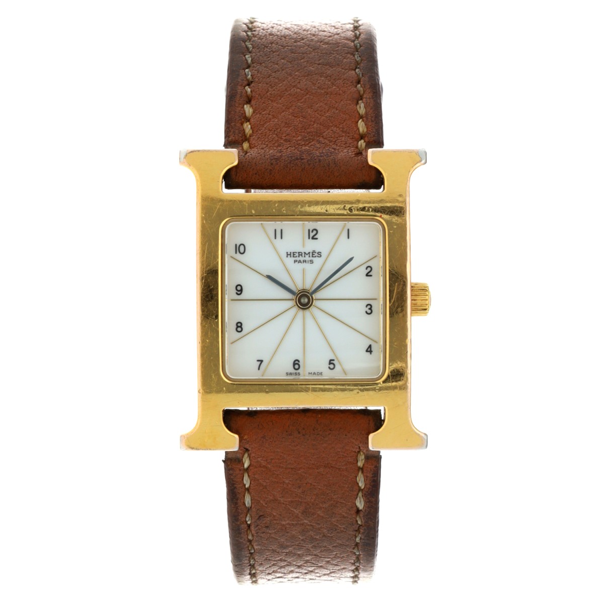 No Reserve - Hermès H-hour HH1.201 - Dames horloge