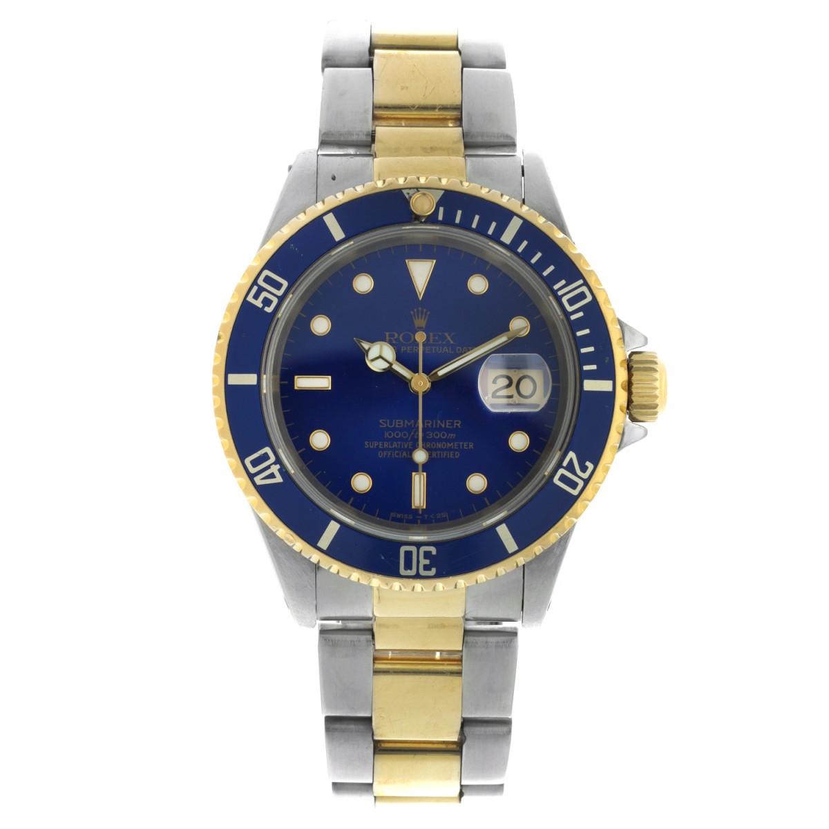 Goudwisselkantoor auction: No Reserve - Rolex Submariner Date 16613 - Heren horloge - ca. 1989