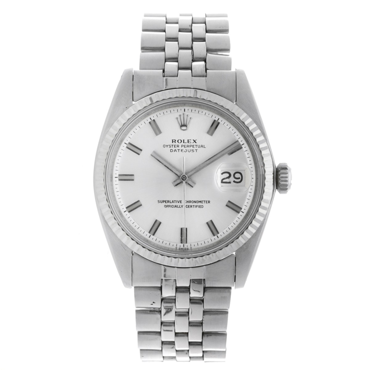 No Reserve - Rolex Datejust "Wide Boy" 1601 - Heren horloge - ca. 1975