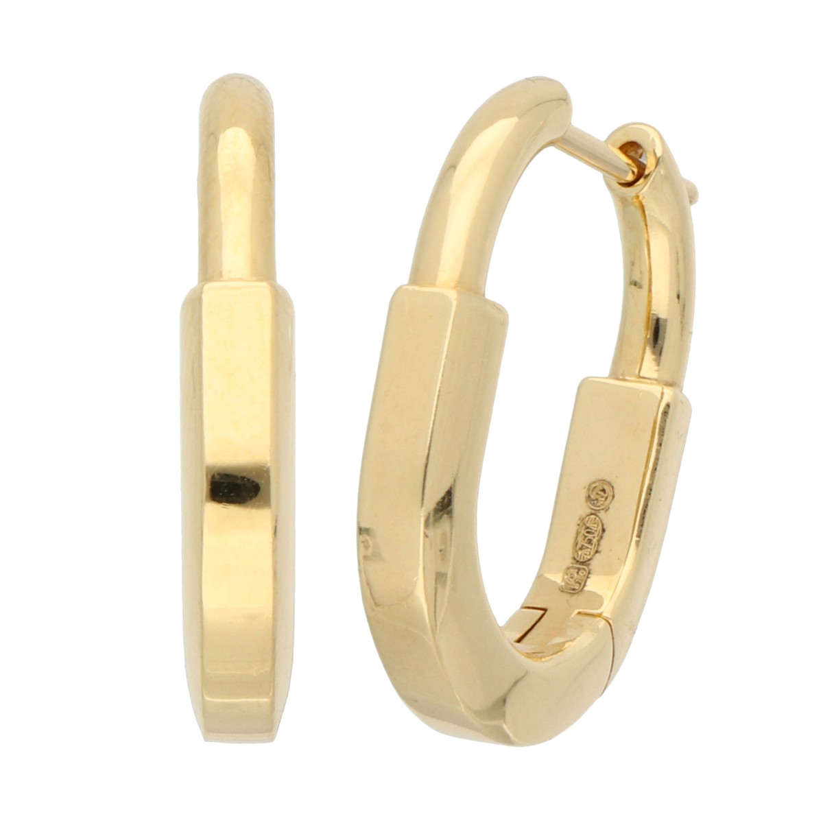 Goudwisselkantoor auction: Tiffany & Co 18K yellow gold 'Lock' earrings