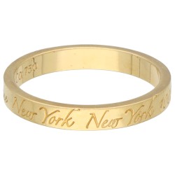 Tiffany & Co 18K geelgouden 'Fifth Avenue New York' ring