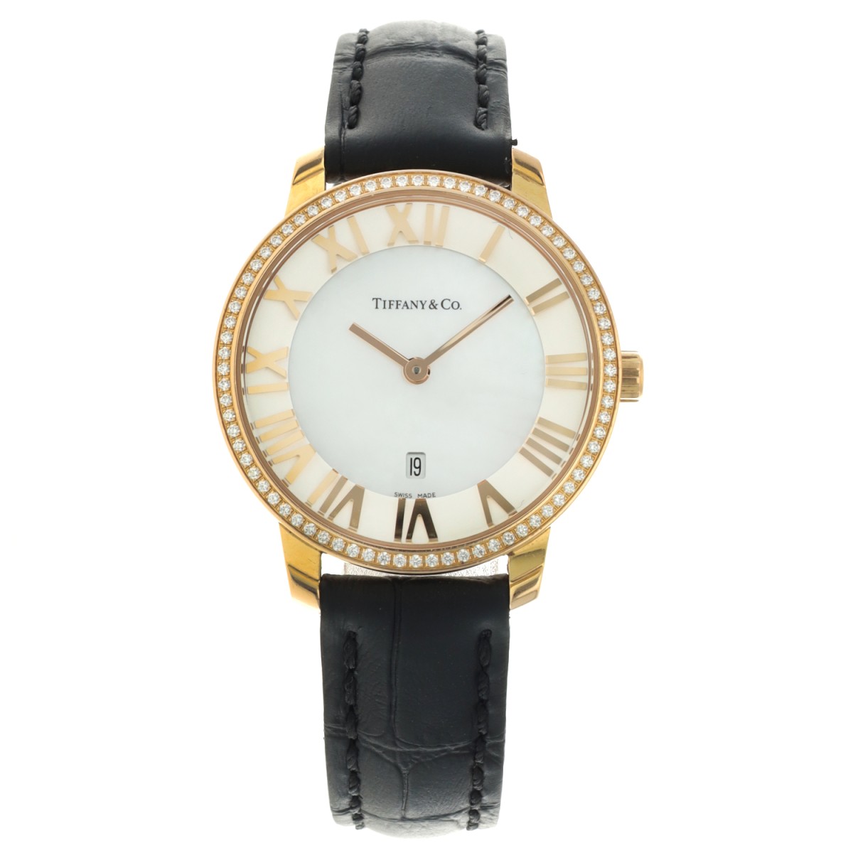 No Reserve - Tiffany & Co Atlas 18K. Z1831.11.30B91A88A - Dames horloge - 2011