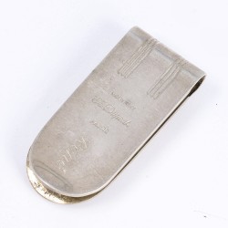 S.T. Dupont geldclip zilver