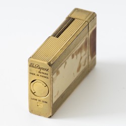 S.T. Dupont Ligne 1 'Laque de Chine' aansteker verguld